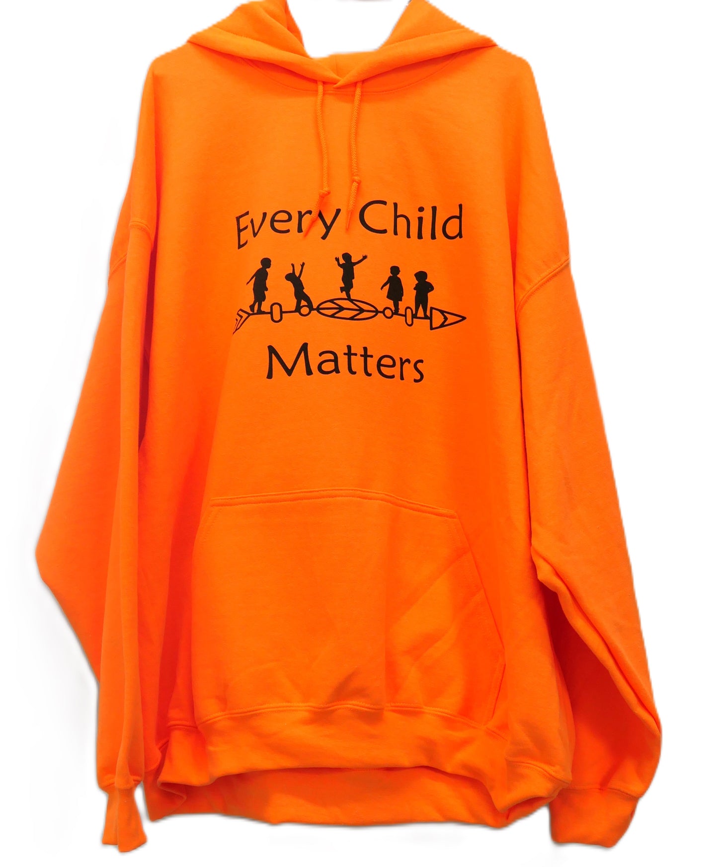 « Chaque enfant compte » – Sweats à capuche Orange Day