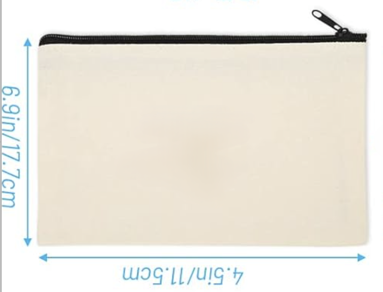 Pochette d'accessoires personnalisée